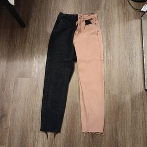 Colorblock pants